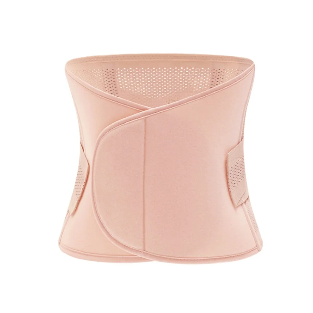 

Thin Postpartum Body Shaper Belt Tummy Control Belly Contracting Waist Trainer Breathable Adjustable Women Girdle Belt