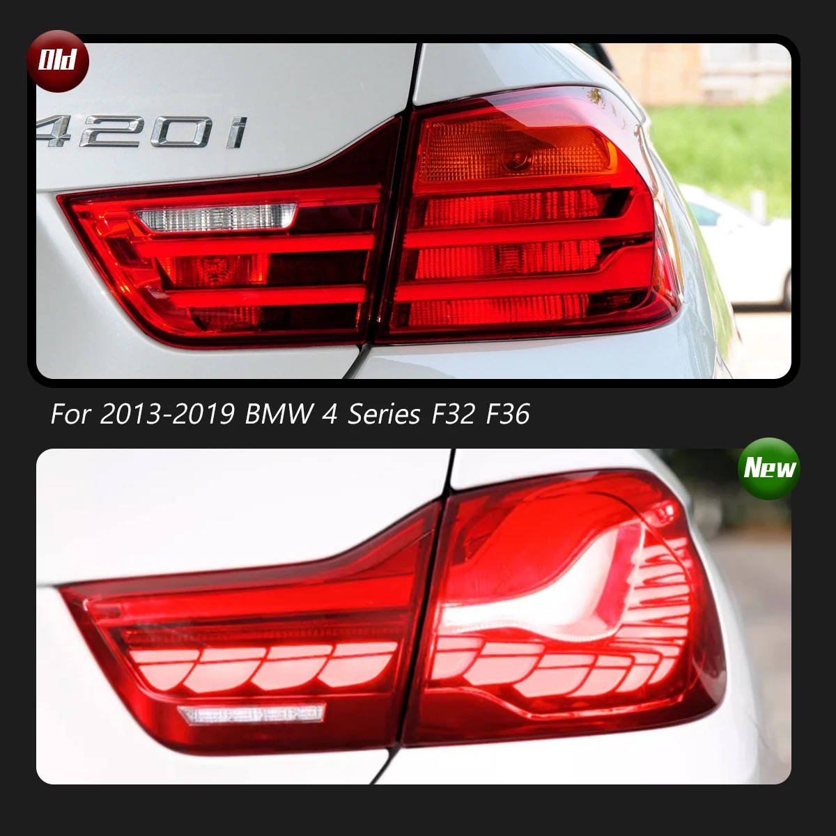 TYPY Car Lights For BMW 4 Series F32 Taillights F36 LED Tail Lamp
