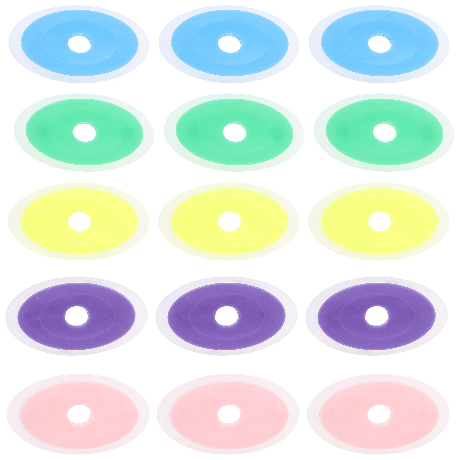 

40Pcs Colorful Erasable Pen Erasers Smooth Silicone Rubbers Compact Design for Study Travel Stationery Organization Tools