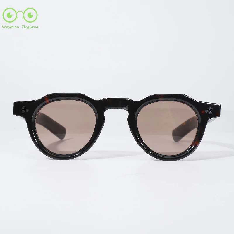 

Retro tortoiseshell oval men and women's sunglasses UV400 high-end sense anti-ultraviolet men and women's camping polarized