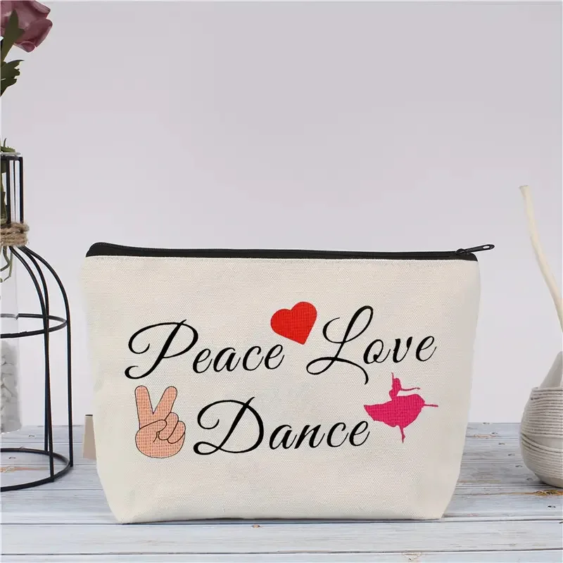 حقيبة تخزين بسحاب مطبوع عليها حروف الأكثر مبيعًا، توريد المصنع، يمكنك صنعها بنفسك لإنشاء حقائب مكياج مثيرة للاهتمام