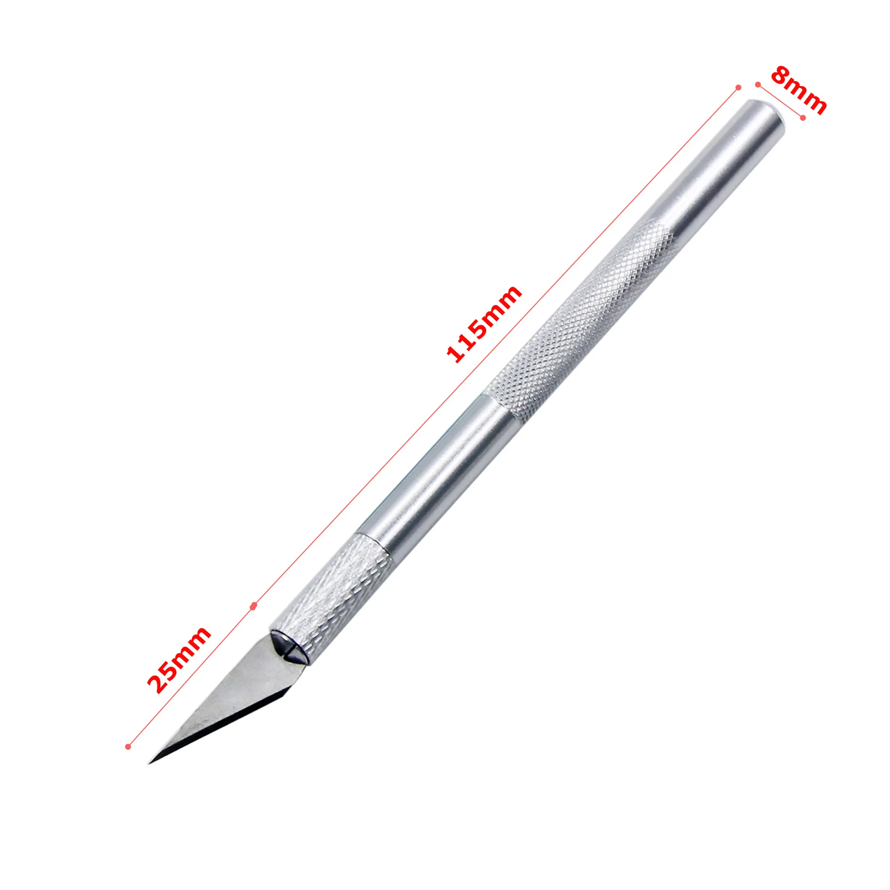 Schnitzmesser Metall-Skalpellmesser Klingen zum Gravieren für Holzskulpturen Schneiden DIY Reparatur Handwerkzeuge – Detail 1