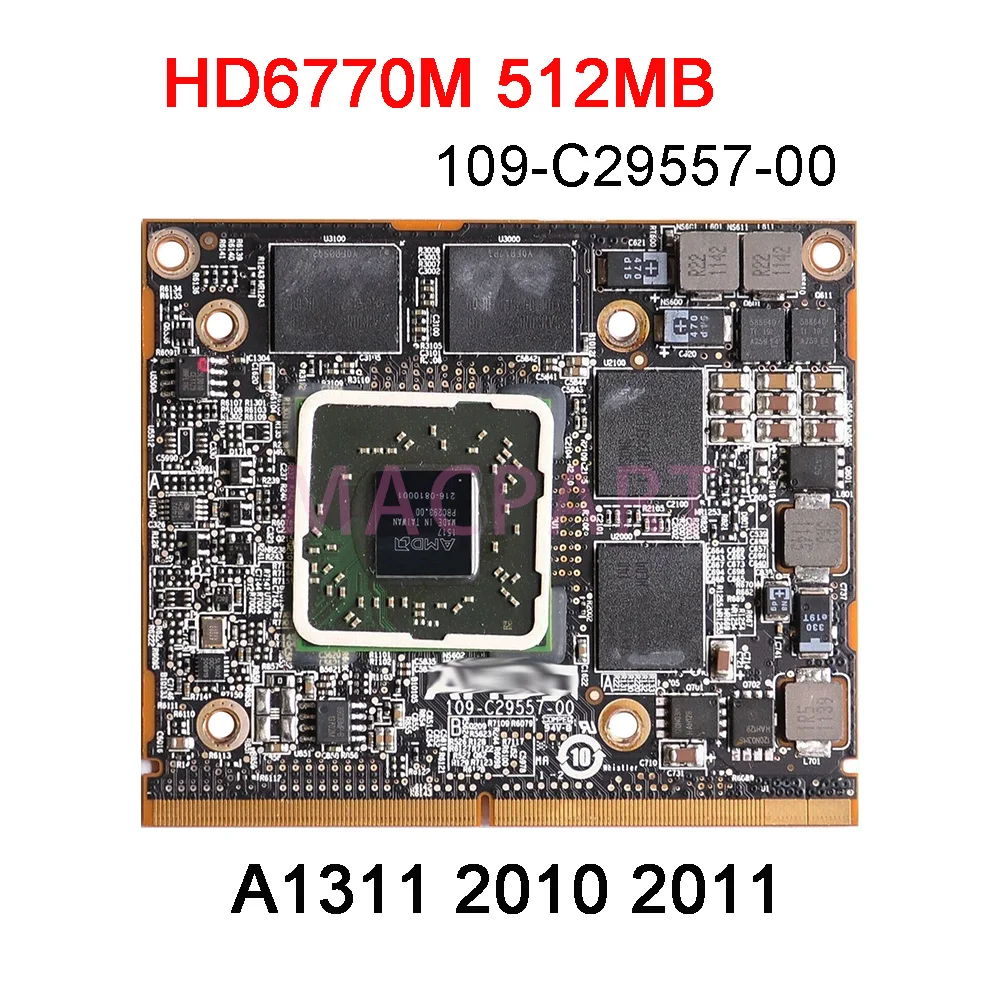 Original HD4670M HD5670M HD6750M HD6770M 256MB 512MB Video Card For Apple iMac 21.5\