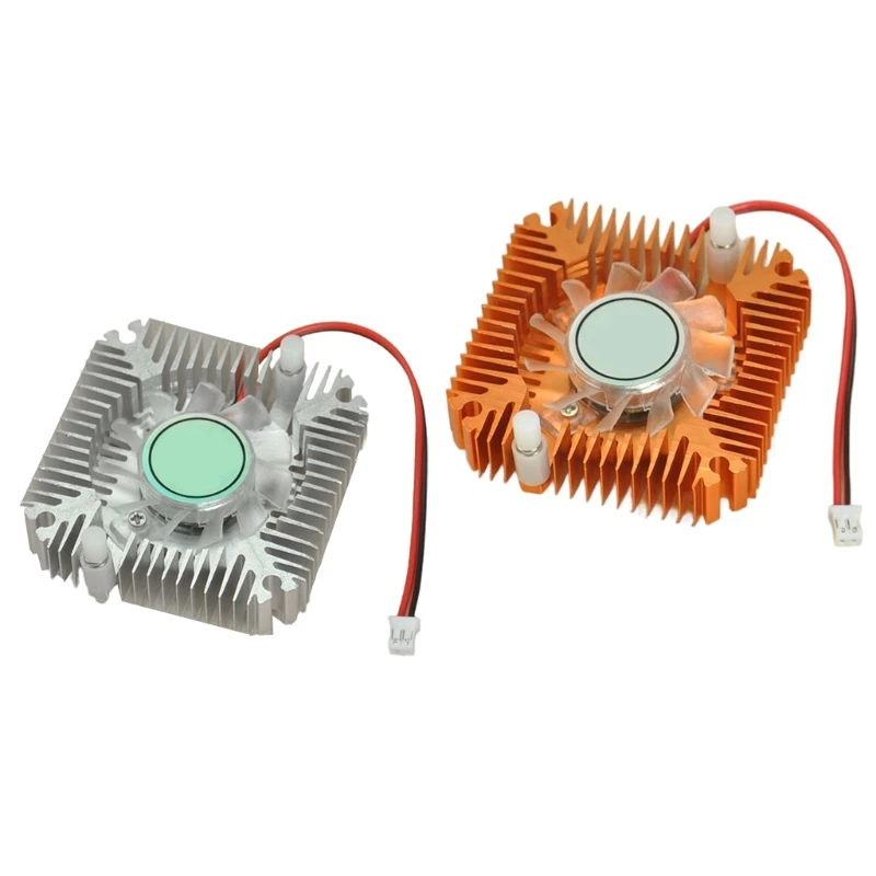 Heatsink Cooling Fan 2.0Plug Computer CPU Graphics Radiator IC Chip Cooler