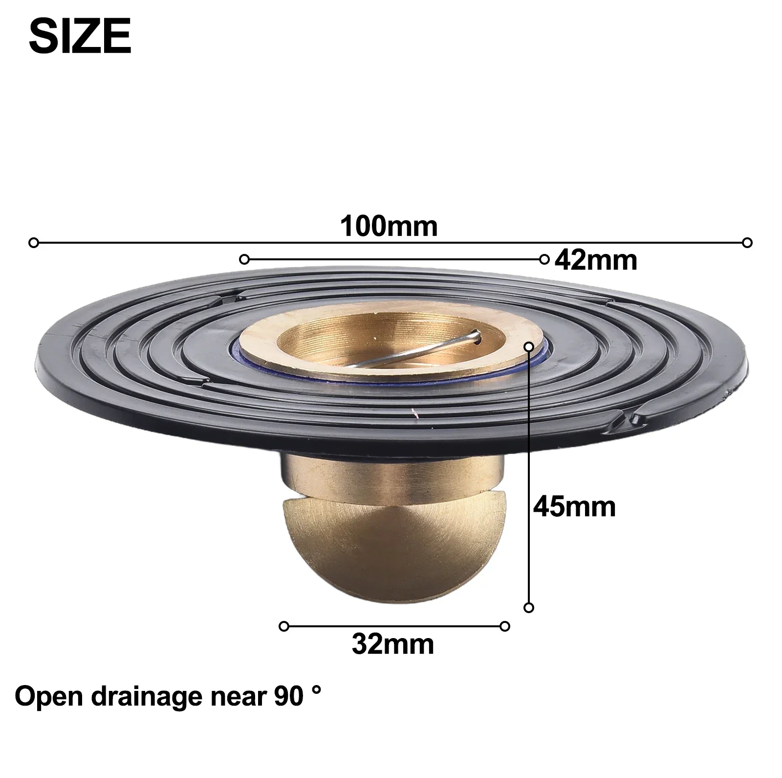 Sink Strainer Floor Drain Easy Installation Exquisite Fast Drainage Filter Plug Durable High Quality Practical