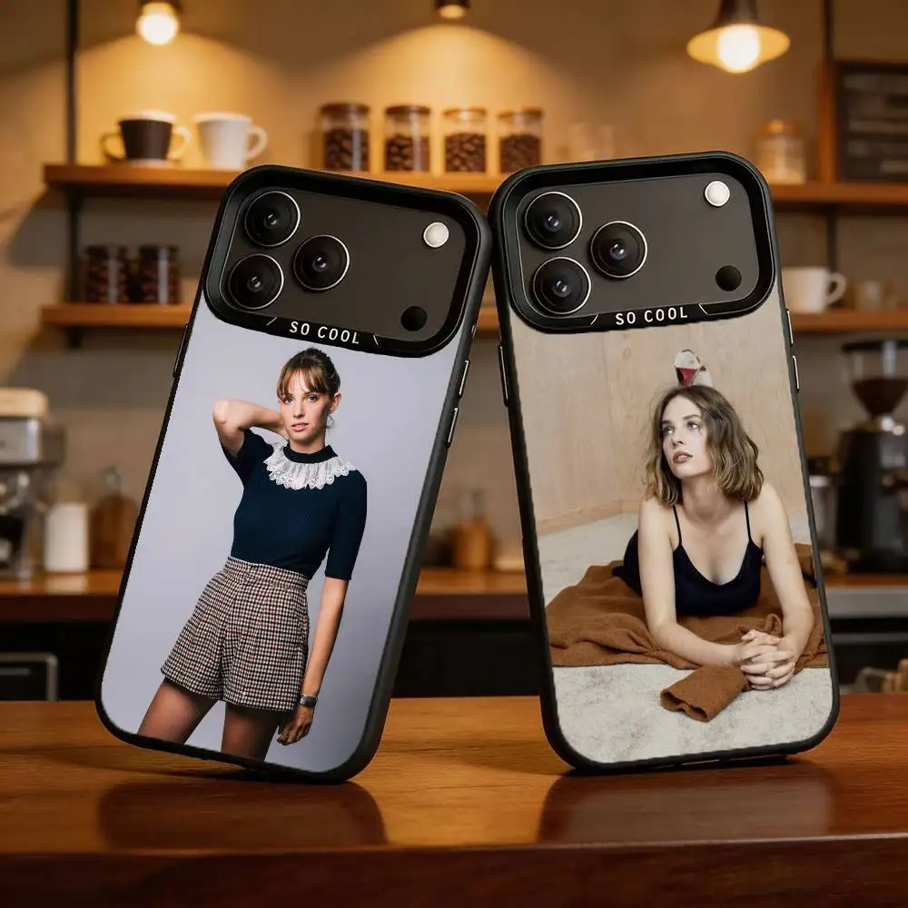 

American M-Maya H-Hawke Phone Case For iPhone 17 16 15 14 13 12 11 Pro Max Plus Silver Matte Black Cover