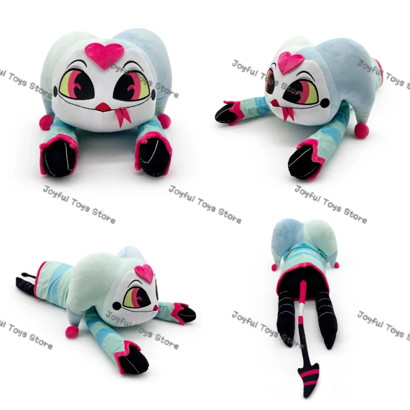 In Stock Hazbin Hotel Helluva Boss Loona Plush-Like Texture Cute Toy Soft Stuffed Pillow Cartoon Character Doll Friend Gift