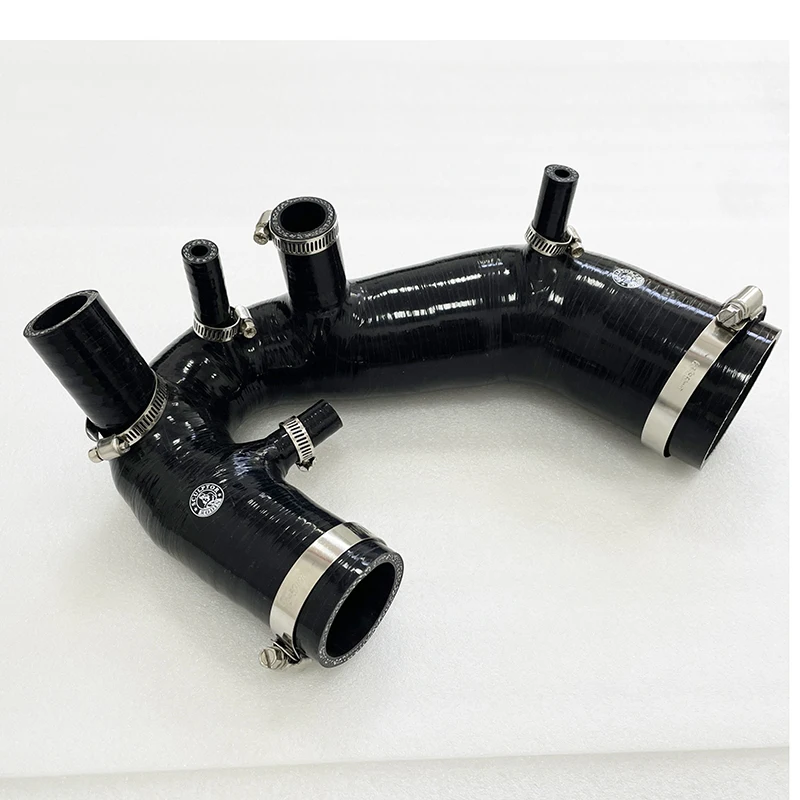 مدخل هواء خرطوم عدة توربو سيليكون التعريفي لأودي A4 كواترو باسات B6 1.8T 2001-2006 #2