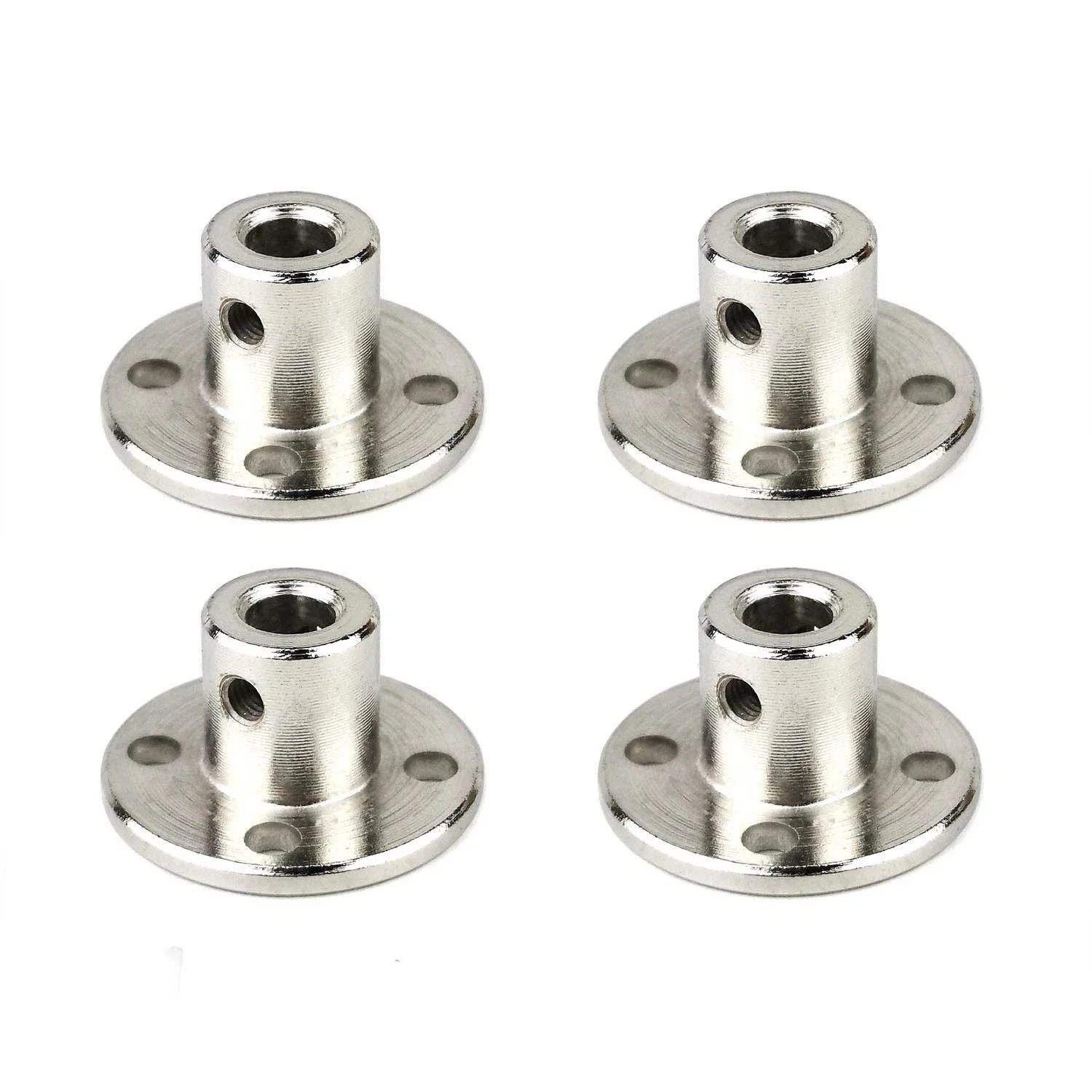 1PCS 3mm 3.17mm 4mm 5mm 6mm 6.35mm 7mm 8mm 10mm 11mm 12mm Rigid Flange Coupling Motor Guide Shaft Coupler Support Connector