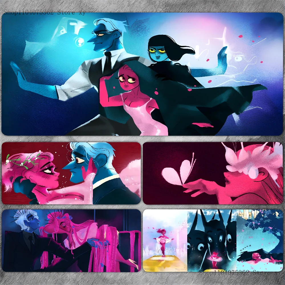 Lore Olympus Books Mousepad Large Keyboard Desk Mat Gaming Mouse Pad LockEdge Non-slip Mat