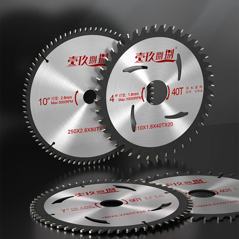 

4 Inch/105mm Precision Wood Cutting Circular Saw Blade 30/40 Teeth Sharp Carbide Cutting Disc Wood Cutting Saw Blade