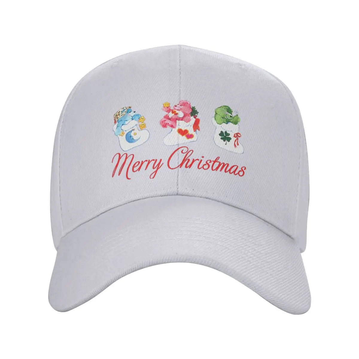 Care Bears Merry Christmas Baseball Caps Men Women Popular Sun Hat Hat Adjustable Polyester Sports Cap Summer Cap