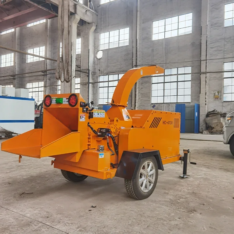 China High Speed Wood Chipper Saw Dust Wood Crusher Into Sawdust Crushing Shredder Sawdust Making Wood Chipper Machine for USA