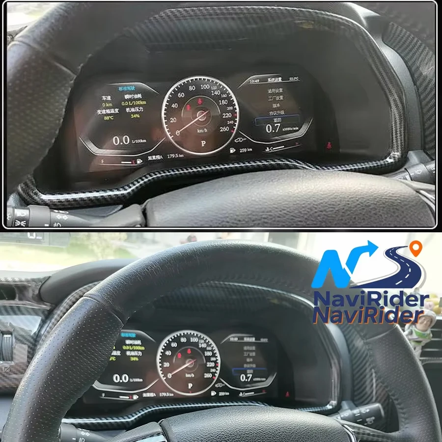 

Спидометр, виртуальный кабин, 12,3-дюймовый ЖК-экран приборной панели Linux, цифровой кластер для Toyota 4runner 4 Runner 2010-2022