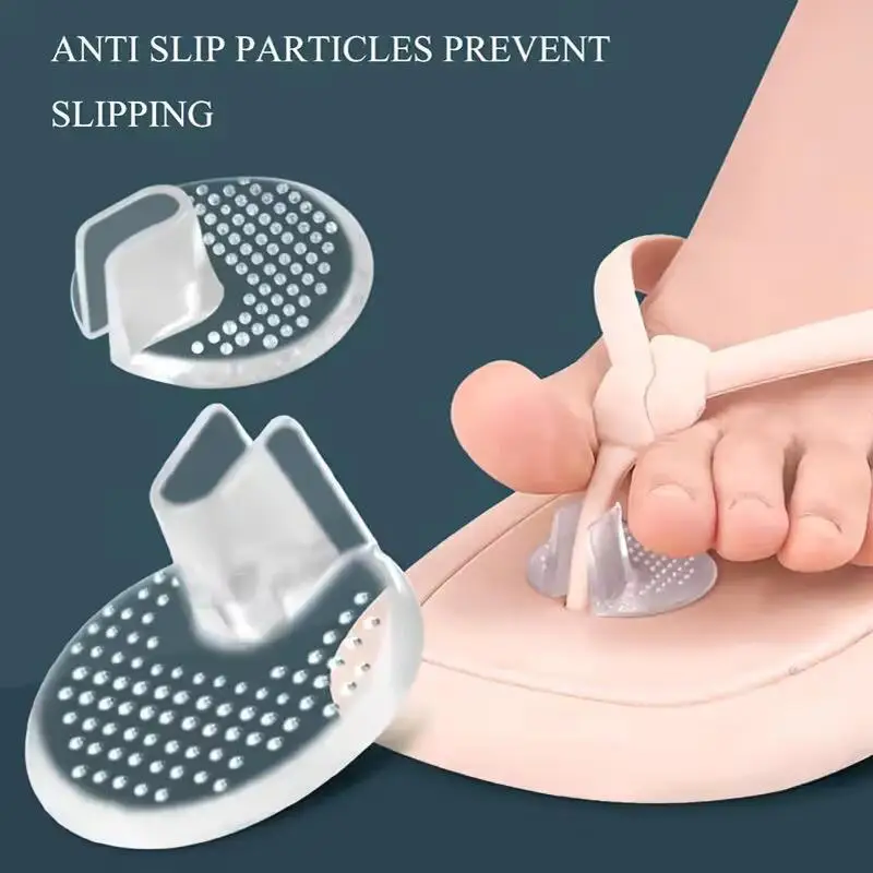 Anti Slip Gel Flip Flop Toe Guards Cushion Separator Anti Wear Foot Protector Pads For Men Women Sandal Wearing