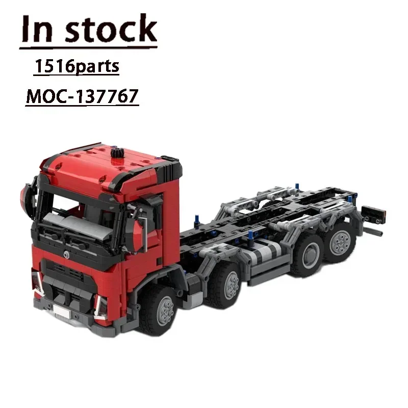 MOC-137767 FMX Series Chassis Truck Assembly Splicing Building Block Model • 1516 Parts Kids Birthday  Custom  Toy  Gift