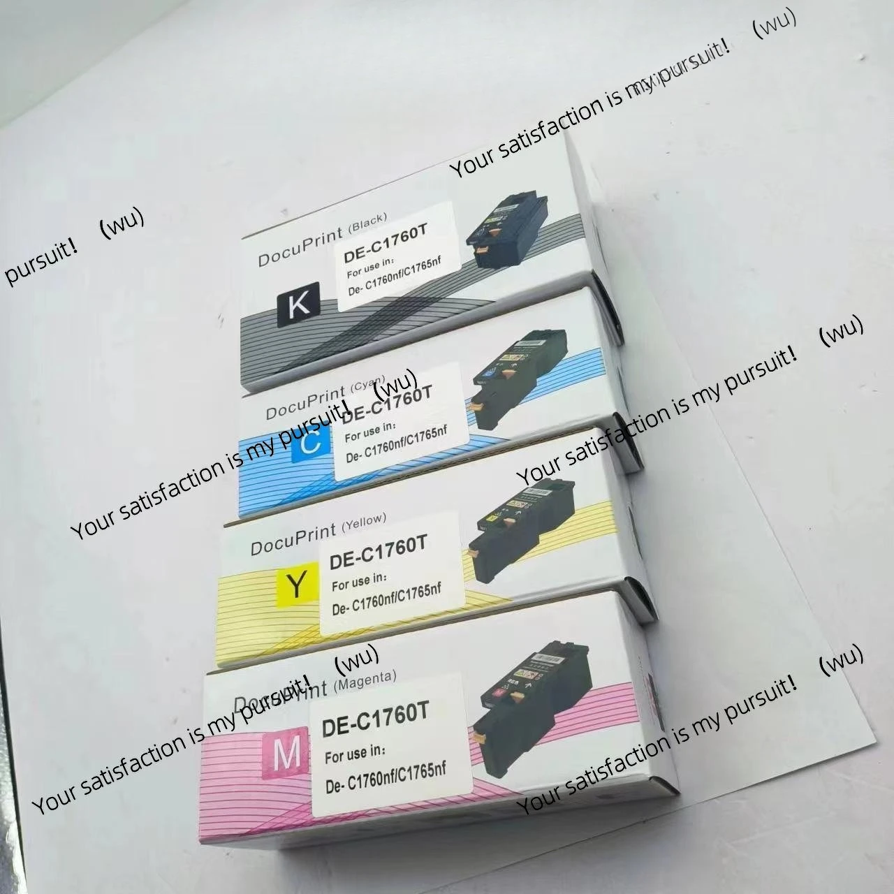 1 conjunto para cartucho de toner a laser Dell 1760 C1760 C1760nw 1765 C1765 C1765nfw C1765nf com chip