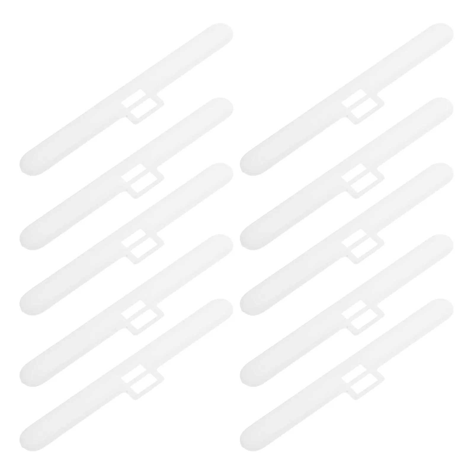 10Pcs Vertical Blind Repair Parts Double Hole Plastic Slats Replacement Blinds Accessories Vertical Blind Replacement