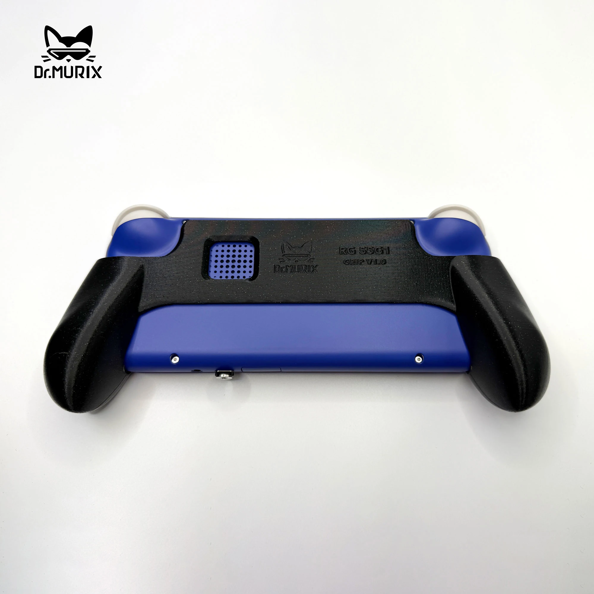 RG55G1 Grip 3DPrinted DIY Ergonomic Grip And Display Stand Compatible With The RG 55G1 Game Console Designed To Enhance Handheld