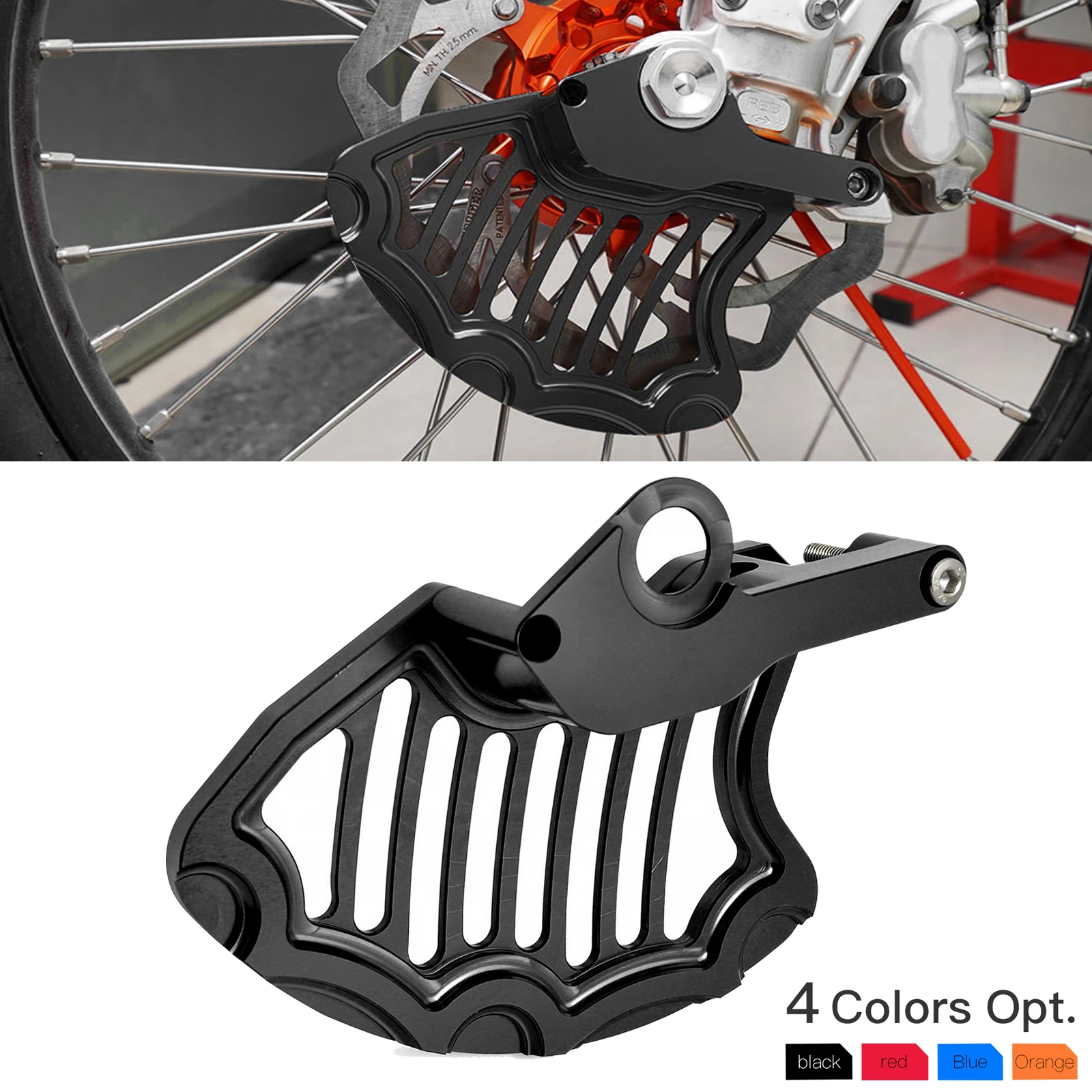 

For Husqvarna TE 300 FE 450 2016-2023 TE FE TC FC TX FX 125 250 300 350 400 450 501 Front Brake Disc Guard FC 250 350 450 2015