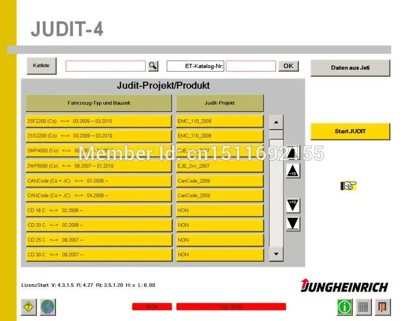 AutoDVD JETI Jungheinrich Judit -4 Diagnostic v4.37.009+Never Expired+New 2021 Keygen Update To 2024