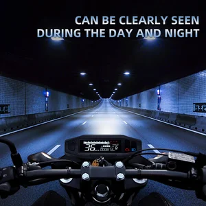 Universal motorcycle meter, speedometer, LED digital panel, 12000rpm meter, tachometer panel, engine odometer, display y support 8 Main Sales Universal Digital Moto Panel - №5