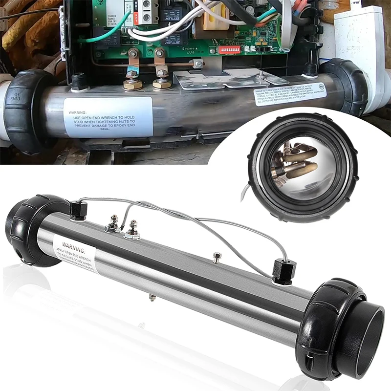 

58083 M7 Heater Assembly Replacement Heater for Balboa BP, VS, and EL2001 Control Systems 5.5KW 220 Volt W/Sensors 25-175-1010