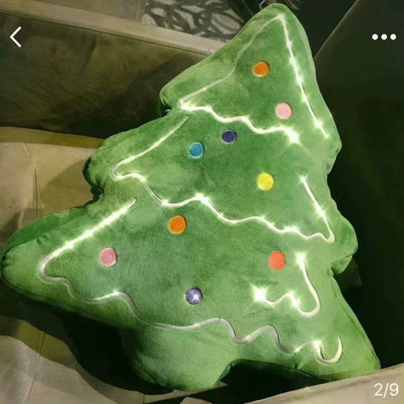 

Cartoon Christmas Gift Decoration Christmas Tree Doll Sofa Living Room Plush Napping Pillow