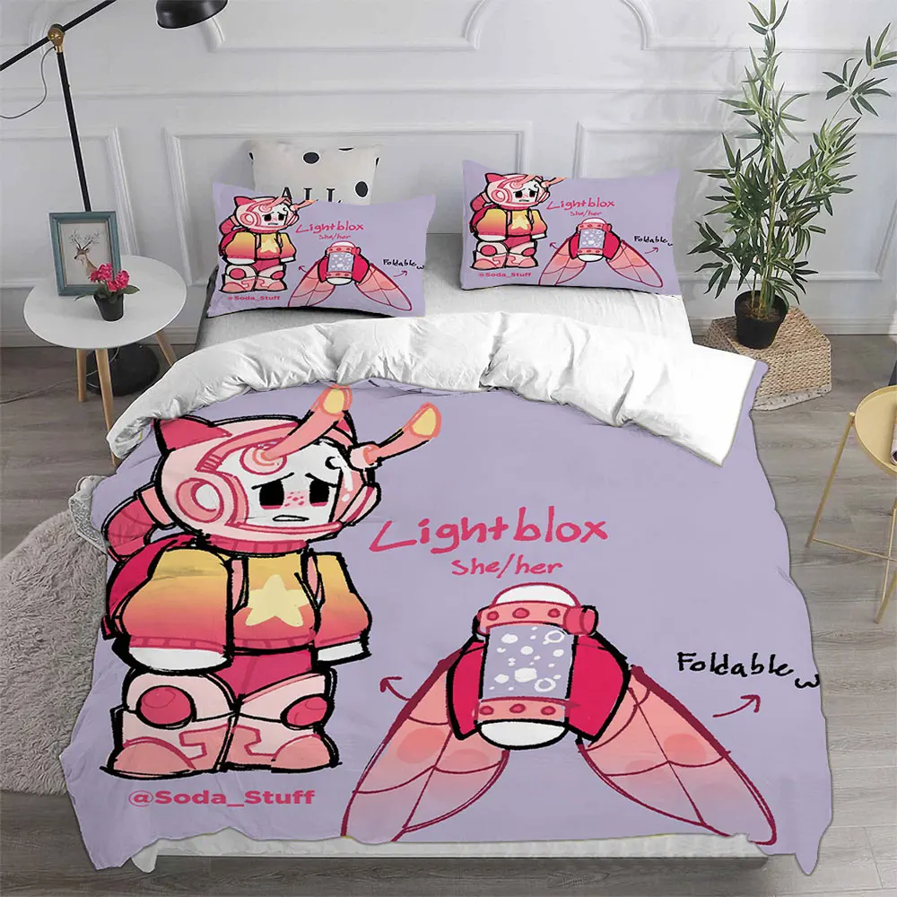 Game Phighting Bedding Sets Bed Cover Comforter Duvet Cover Pillow Case 2/3Piece Sets Boy Girl Bedroom Decoration Children Gifts