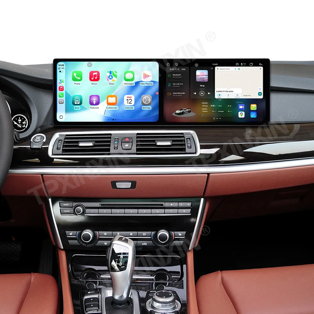 

Dual 9.1 Inch Car Radio For BMW 5 Series GT 2011-2017 NBT Android 15 CarPlay GPS Navigation Multimedia Player Head Unit Stereo