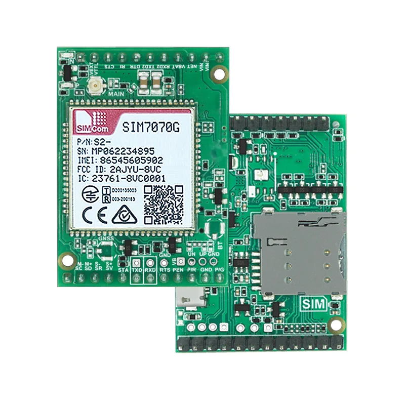 Placa principal SIMcom SIM7070G NBIOT CATM LPWA 1 unidade