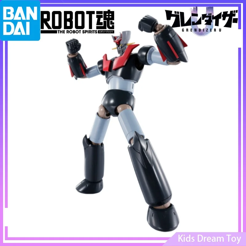 Bandai en Stock Original THE ROBOT SPIRITS [SIDE SUPER] Mazinger X & Jet Scrander Anime figuras de acción juguetes coleccionables modelo regalo