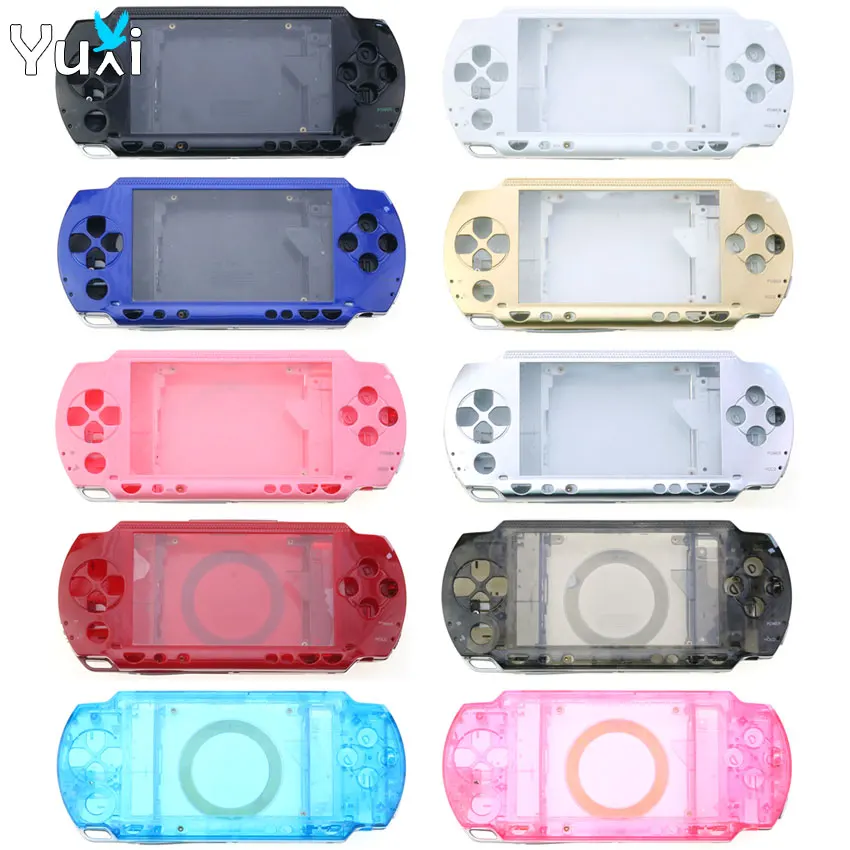 

YuXi Full Housing Shell Cover Case With Button Screws Kit Replacement Parts For PSP 1000 PSP1000 Console