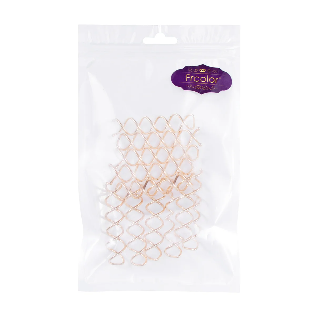 

10 шт. спиральные заколки для волос с покрытием из розового золота, палочки для булочек из металлического сплава для длинных волос, быстрые и легкие инструменты для прически своими руками