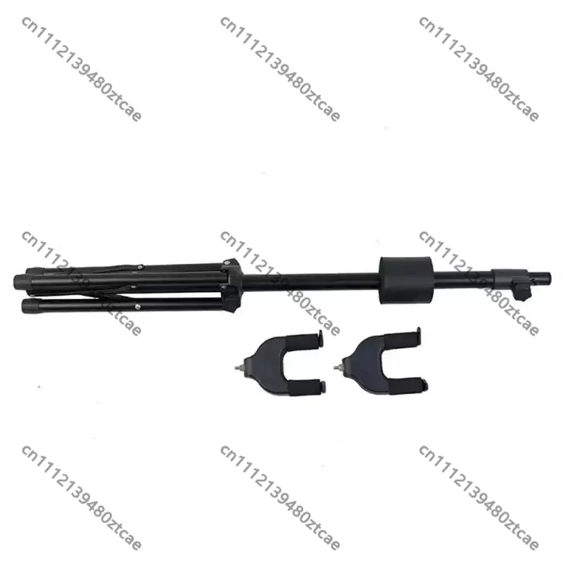Dual‑Head Gravity Self‑Locking Foldable Guitar Stand for Guitar Pipa Floor Instrument Holder