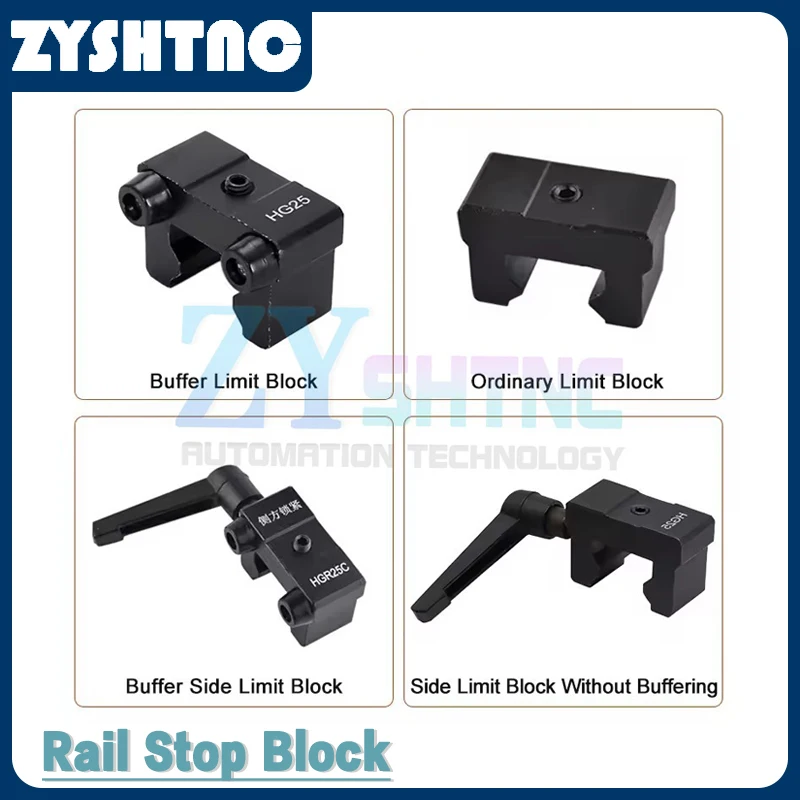 HGR15 HGR20 HGR25 EGR15 20 Rail Limit Fixed Stop Block Anticollision Rings For CNC Carriage Positioning Anticollision 3D Printer