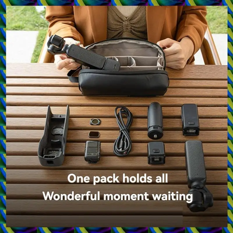 Ежедневная сумка для переноски DJI Osmo Pocket 3, устойчивая к влагу и брызгам, многофункциональная сумка, защитный чехол для хранения