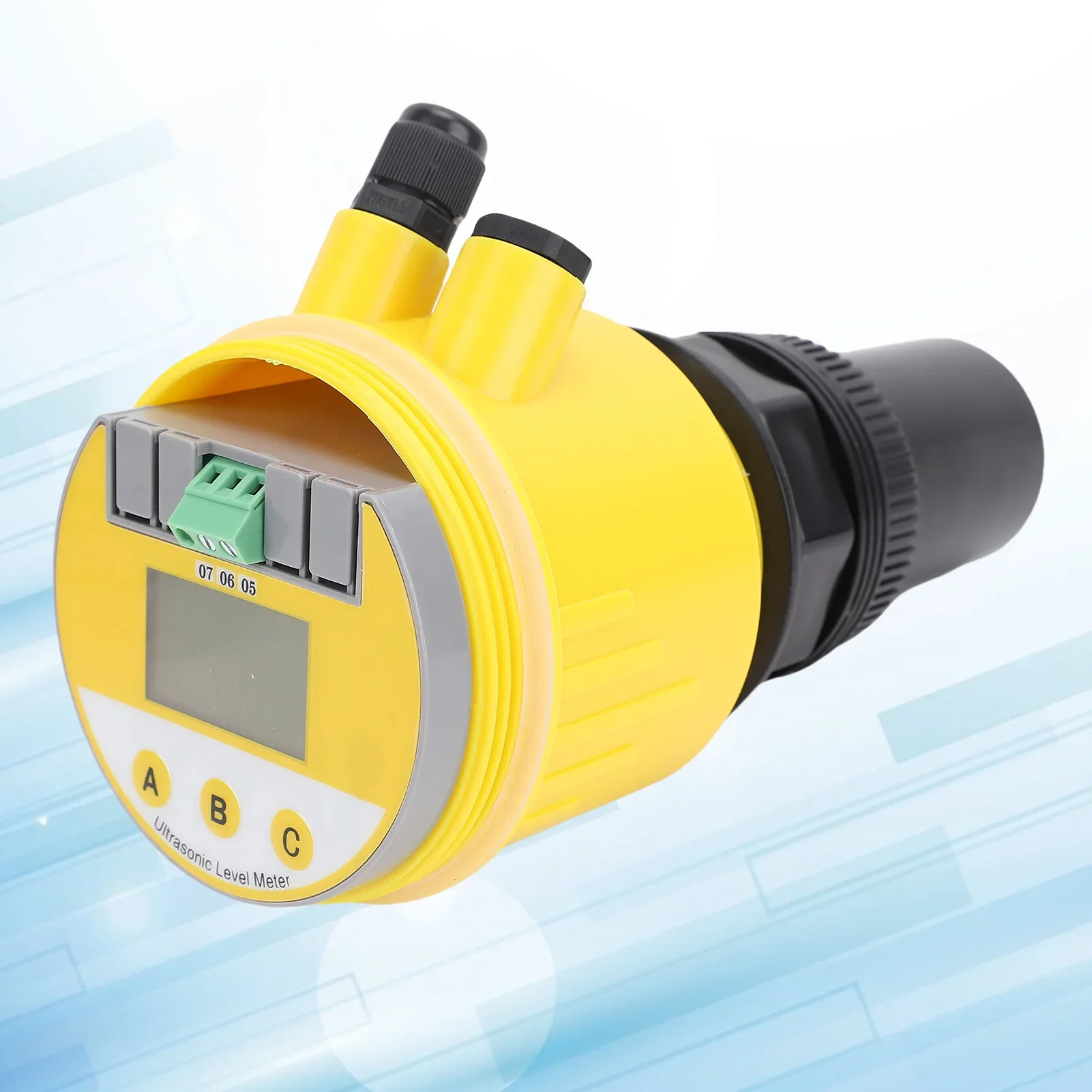 

Компактный интегрированный цифровой ультразвуковой датчик уровня воды LCD, водонепроницаемый, интеллектуальный, для генерации электроэнергии