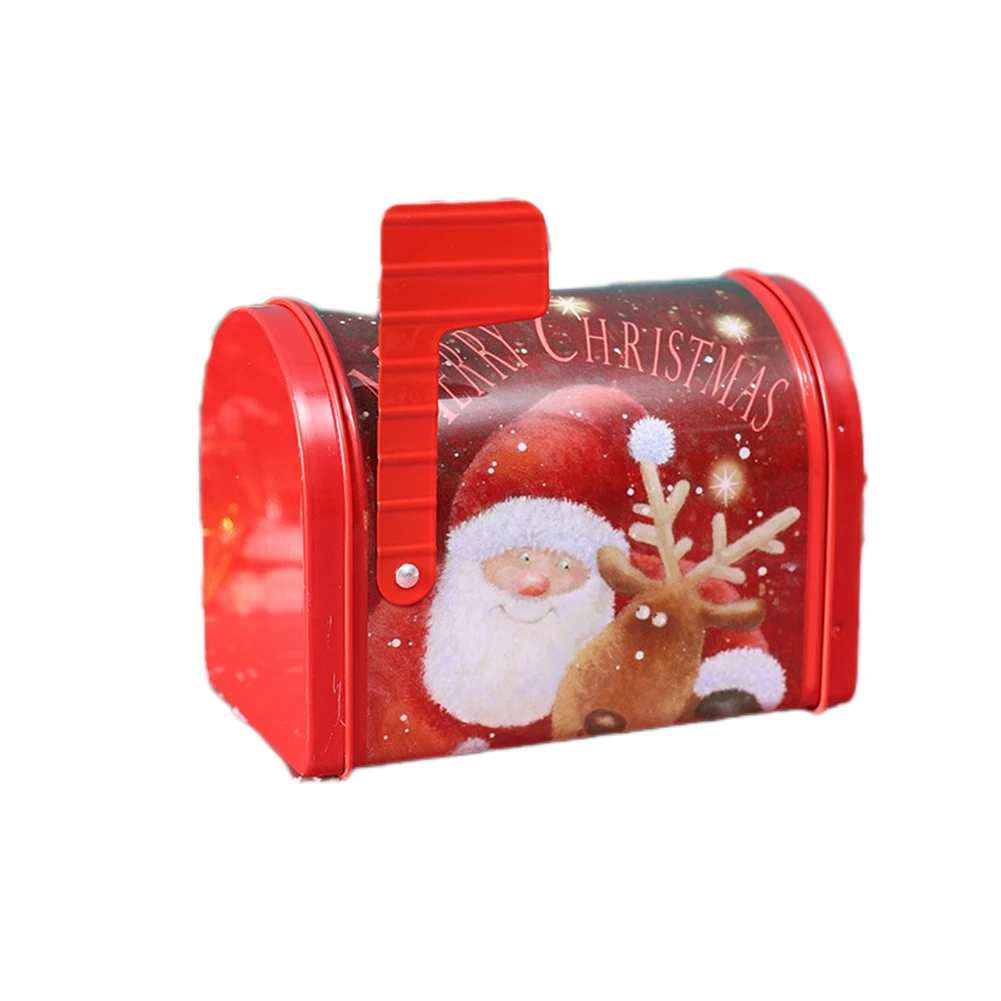 Festive Decor Christmas Mailbox 13.5*8*9.5cm 5.32*3.15*3.74 Inches Classic Christmas Elements Exquisite Craftsmanship