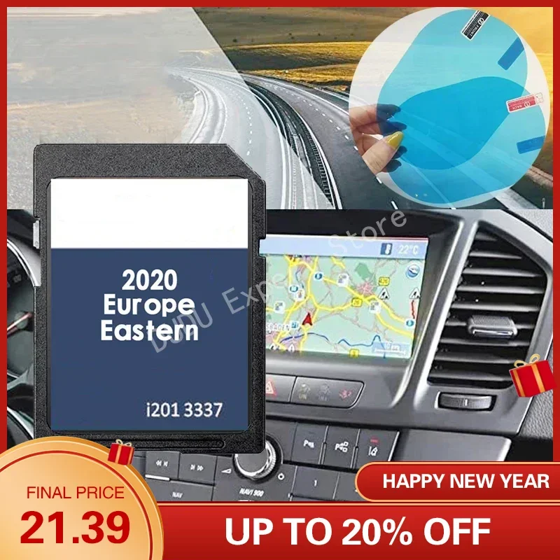 

RNS310 Caddy 2K East Map Version FX V12 Polo Europe for Bosch with Anti Fog Reaview Stickers