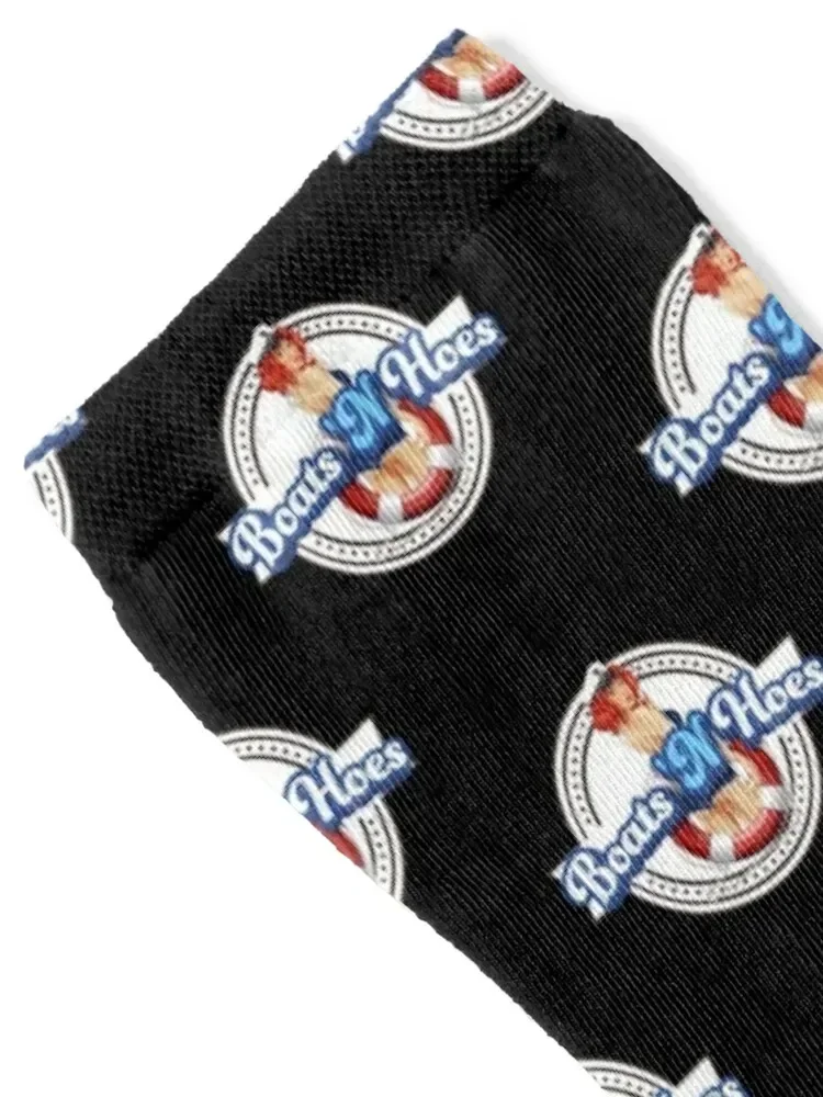 BOATS 'N HOES STEP BROTHERS SEXY LOGO Socks christmas gift hiking Men Socks Women's