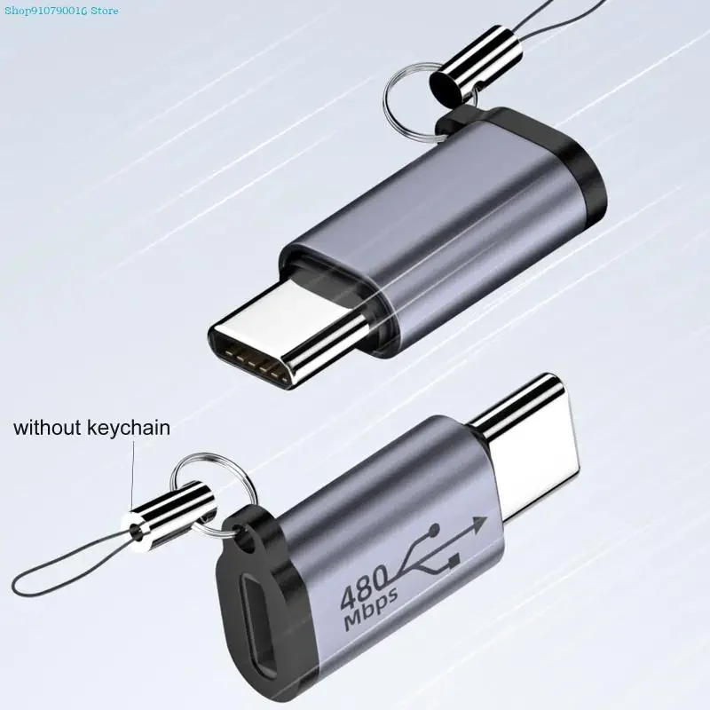 Micro USB в мини-USB Type-C Adapter Женский до микро-USB Мужской конвертер разъем алюминиевый сплав