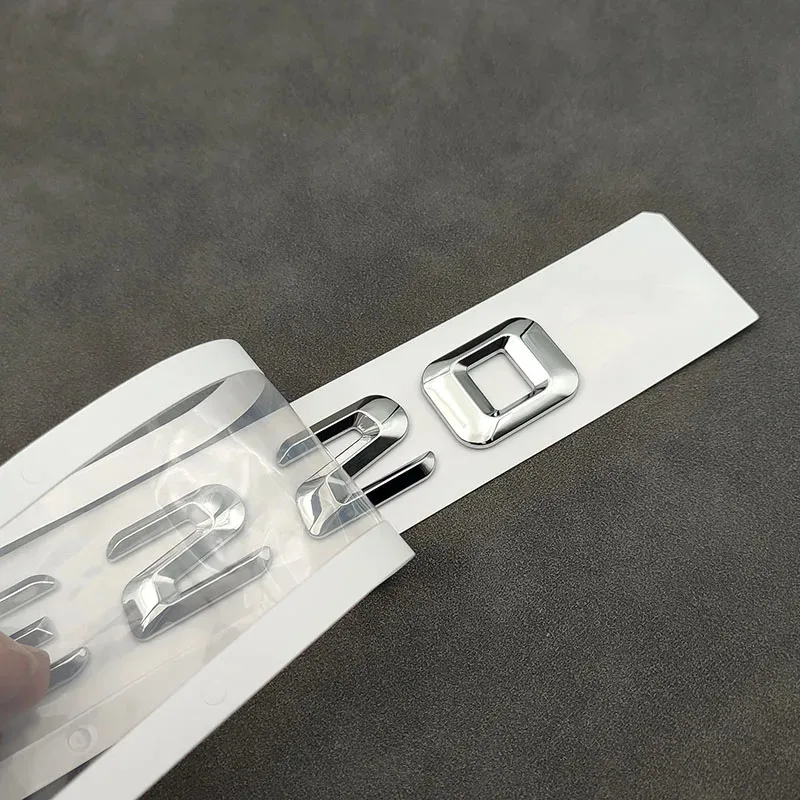 3d самоклеящиеся буквы для автомобилей, наклейки Mercedes E200 E220 E260 E320 E350 W212 W213 CDI 4matic, эмблема, логотип, аксессуары для багажника