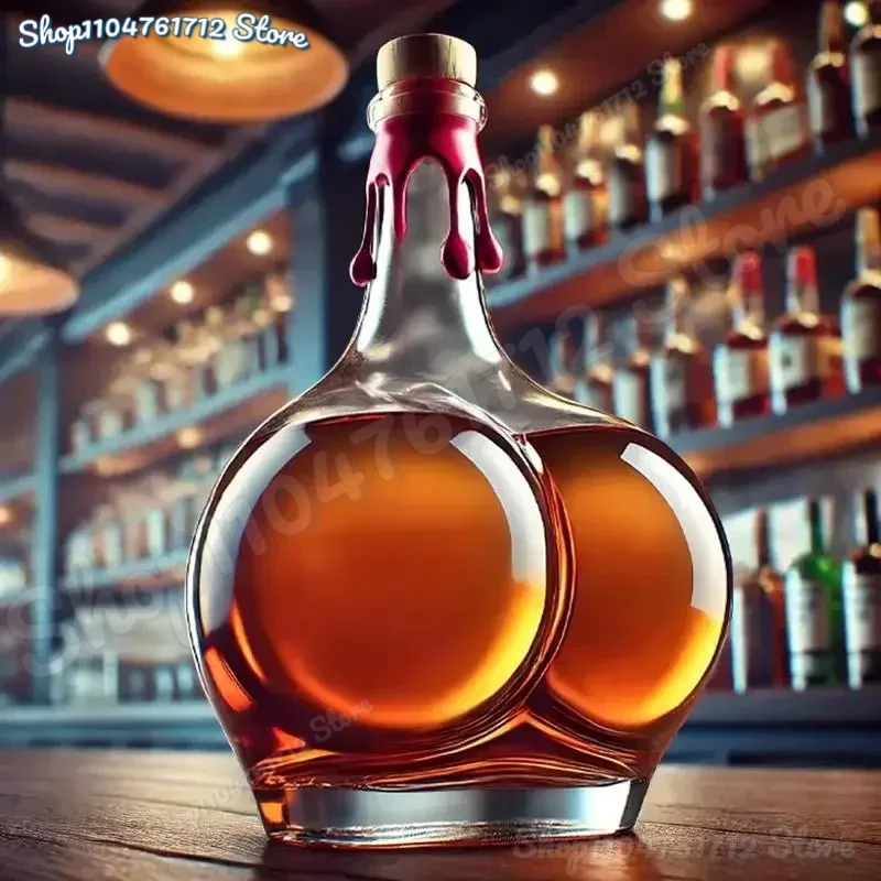 

Novelty Design Barware Wine Glass Bottle Drinking Container Whiskey Decanters For Liquor Bourbon Tequila Vodka Red Wine