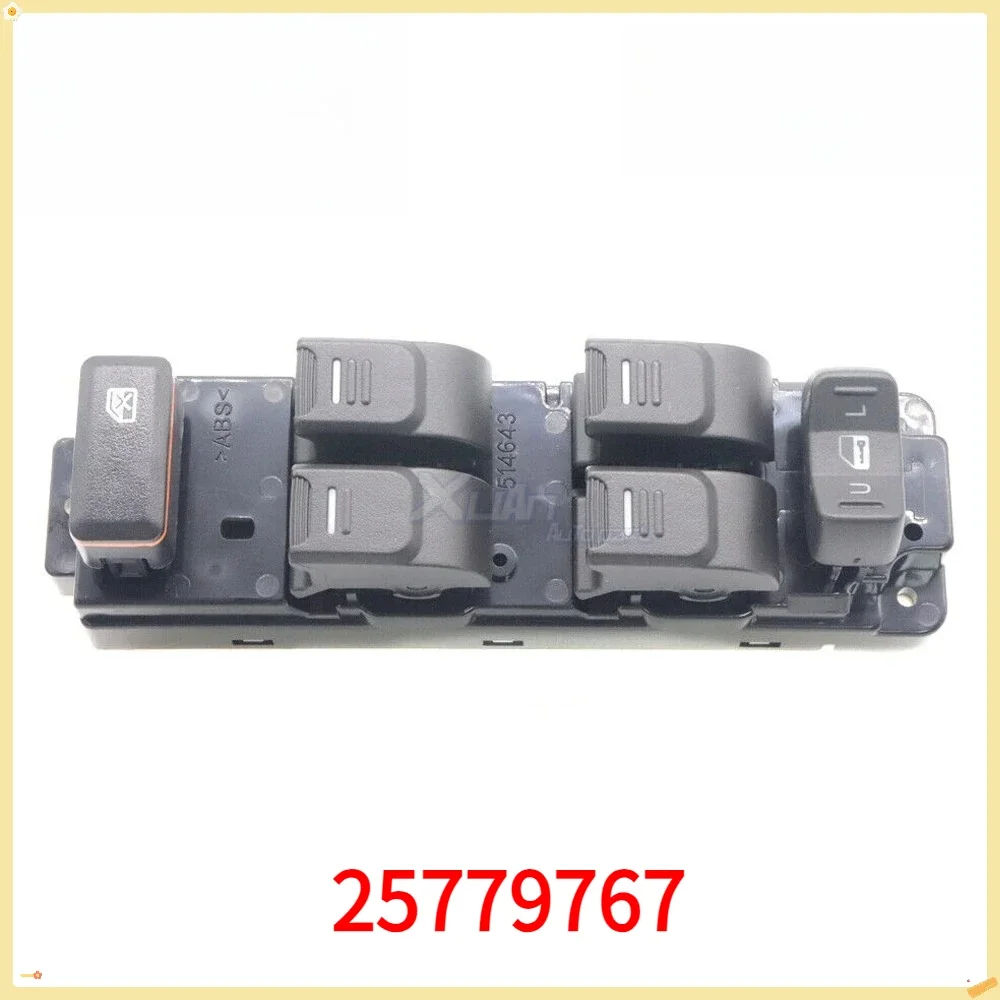 

NEW Front Left Side Electric Power Window Master Control Switch Button For GMC Canyon Chevrolet Colorado Hummer H3 H3T 25779767