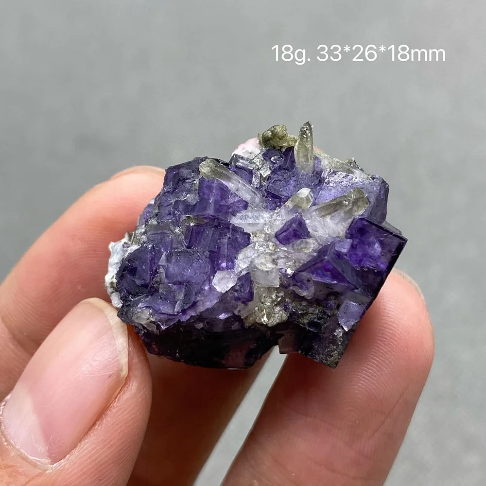 100% Natural China Yao gang Xian Fluorite Crystal Rough Quartz