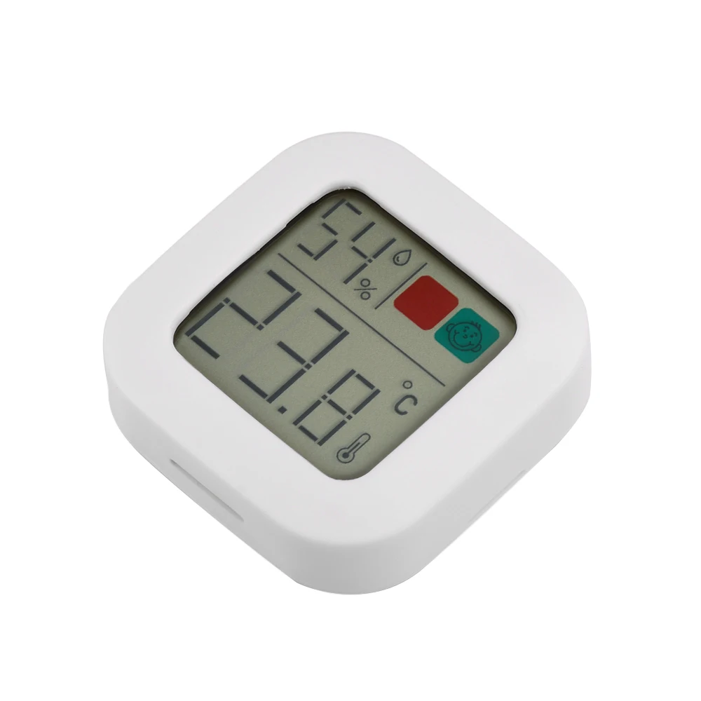 LCD Digital Electronic Temperature And Humidity Meter -50~70 ℃ 10%~99%RH Temperature Humidity Tester for  Indoor Outdoor Use