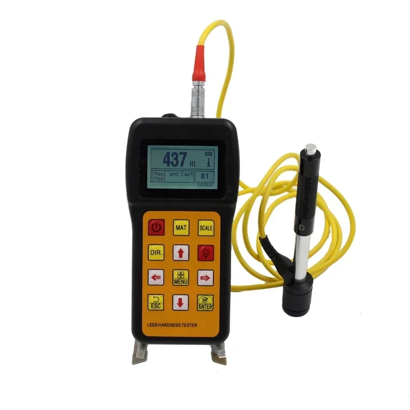 Portable Hardness Tester Digital Display Rebound Leeb Hardness Meter Measure Metal Alloy HRC HL HB HV HS HRB Durometer JH180