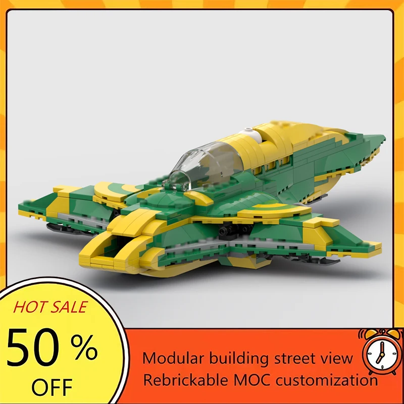 

Набор из 394 деталей: Популярная модель космического корабля из фильма «Звездные войны», конструктор MOC, модульные технологичные блоки, подарок на праздник, игрушка для сборки, детский набор