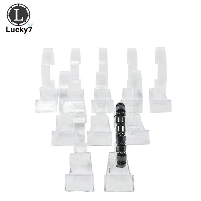 Acrylic Watch Display Rack, 10pcs Rotating Holder